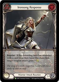 Ironsong Response (Blue) - LGS031 - Flesh and Blood: Promo Cards - Flesh and Blood TCG card
