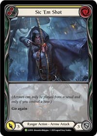 Sic 'Em Shot (Yellow) - LGS036 - Flesh and Blood: Promo Cards - Flesh and Blood TCG card
