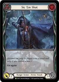 Sic 'Em Shot (Blue) - LGS037 - Flesh and Blood: Promo Cards - Flesh and Blood TCG card