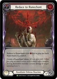 Reduce to Runechant (Red) - LGS038 - Flesh and Blood: Promo Cards - Flesh and Blood TCG card