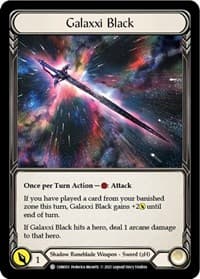 Galaxxi Black - Blitz Deck: Monarch - Chane - Flesh and Blood TCG card