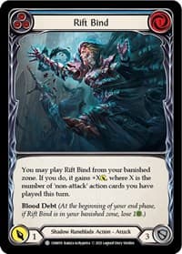 Rift Bind (Blue) - Blitz Deck: Monarch - Chane - Flesh and Blood TCG card
