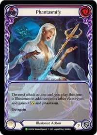Phantasmify (Red) (Extended Art) - LGS054 - Flesh and Blood: Promo Cards - Flesh and Blood TCG card