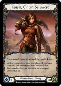 Kassai, Cintari Sellsword - HER029 - Flesh and Blood: Promo Cards - Flesh and Blood TCG card