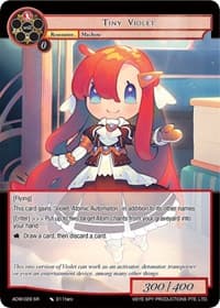Tiny Violet - Assault into the Demonic World - Force of Will card