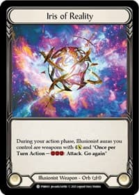 Iris of Reality - Blitz Deck: Monarch - Prism - Flesh and Blood TCG card