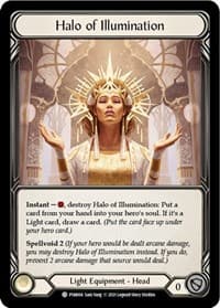 Halo of Illumination - Blitz Deck: Monarch - Prism - Flesh and Blood TCG card