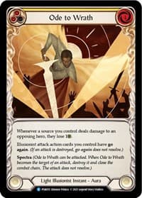 Ode to Wrath - Blitz Deck: Monarch - Prism - Flesh and Blood TCG card