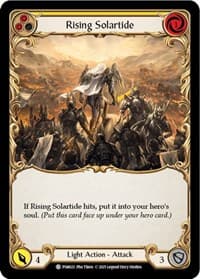 Rising Solartide (Yellow) - Blitz Deck: Monarch - Prism - Flesh and Blood TCG card