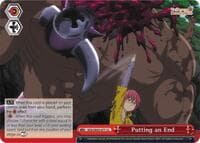 Putting an End - The Seven Deadly Sins - Weiss Schwarz card