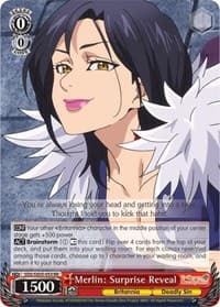 Merlin: Surprise Reveal - The Seven Deadly Sins - Weiss Schwarz card