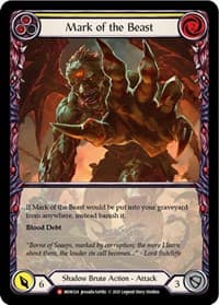 Mark of the Beast (Extended Art) - Monarch - Flesh and Blood TCG card
