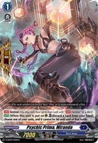 Psychic Prima, Miranda - D-SD02: Danji Momoyama -Tyrant Tiger- - Cardfight Vanguard card