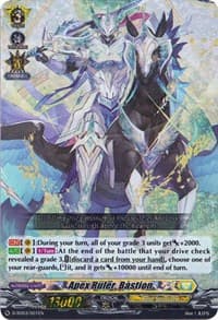 Apex Ruler, Bastion (RRR Foil) - D-SD03: Tohya Ebata -Apex Ruler- - Cardfight Vanguard card