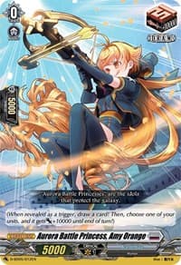 Aurora Battle Princess, Amy Orange - D-SD05: Tomari Seto -Aurora Valkyrie- - Cardfight Vanguard card