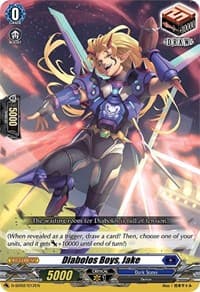 Diabolos Boys, Jake - D-SD02: Danji Momoyama -Tyrant Tiger- - Cardfight Vanguard card