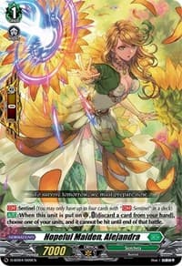 Hopeful Maiden, Alejandra - D-SD04: Megumi Okura -Sylvan King- - Cardfight Vanguard card
