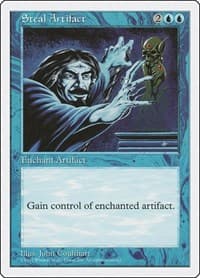 Steal Artifact - Fifth Edition - Magic: The Gathering card