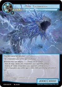 Tera Thunderfish - Assault into the Demonic World - Force of Will card