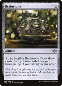Brainstone - Modern Horizons 2 - Magic: The Gathering card
