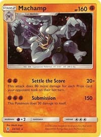 Machamp - 65/145 (Cosmos Holo) - Blister Exclusives - Pokemon card