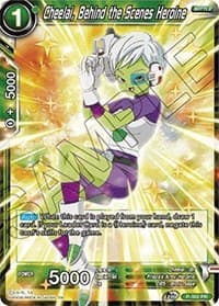 Cheelai, Behind the Scenes Heroine - Promotion Cards - Dragon Ball Super: Masters card