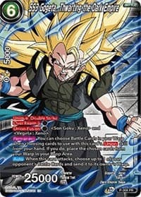 SS3 Gogeta, Thwarting the Dark Empire (Winner Stamp) - Tournament Promotion Cards - Dragon Ball Super: Masters card