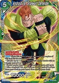 Android 16, Stalwart Defender - Promotion Cards - Dragon Ball Super: Masters card
