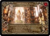 Great Library of Solana - Monarch - Flesh and Blood TCG card