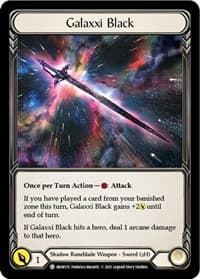 Galaxxi Black // Soul Shackle - Monarch - Flesh and Blood TCG card