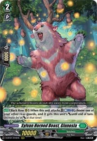 Sylvan Horned Beast, Giunosla - D-BT01: Genesis of the Five Greats - Cardfight Vanguard card