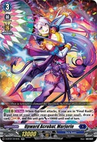 Upward Acrobat, Marjorie - D-BT01: Genesis of the Five Greats - Cardfight Vanguard card