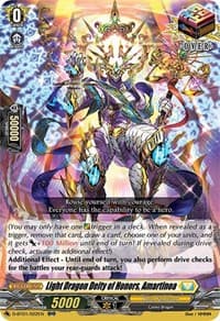 Light Dragon Deity of Honors, Amartinoa - D-BT01: Genesis of the Five Greats - Cardfight Vanguard card