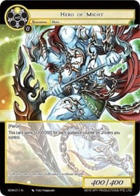 Hero of Might - Assault into the Demonic World - Force of Will card