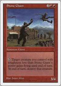Stone Giant - Fifth Edition - Magic: The Gathering card