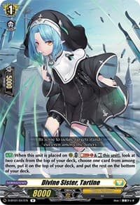 Divine Sister, Tartine - D-BT01: Genesis of the Five Greats - Cardfight Vanguard card
