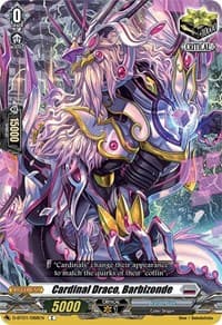 Cardinal Draco, Barbizonde - D-BT01: Genesis of the Five Greats - Cardfight Vanguard card