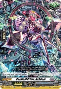 Cardinal Prima, Nabilem - D-BT01: Genesis of the Five Greats - Cardfight Vanguard card