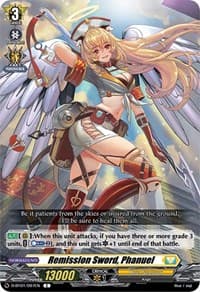 Remission Sword, Phanuel - D-BT01: Genesis of the Five Greats - Cardfight Vanguard card