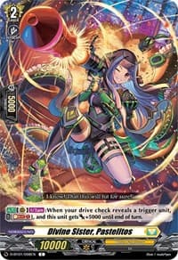 Divine Sister, Pastelitos - D-BT01: Genesis of the Five Greats - Cardfight Vanguard card