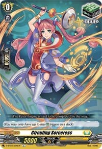 Circuling Sorceress - D-BT01: Genesis of the Five Greats - Cardfight Vanguard card