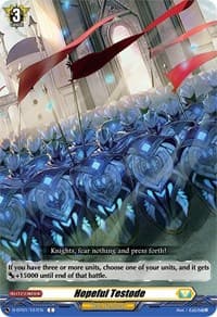 Hopeful Testode - D-BT01: Genesis of the Five Greats - Cardfight Vanguard card