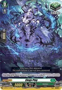 Elegy Pixy - D-BT01: Genesis of the Five Greats - Cardfight Vanguard card