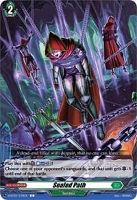 Sealed Path - D-BT01: Genesis of the Five Greats - Cardfight Vanguard card