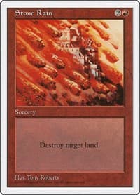 Stone Rain - Fifth Edition - Magic: The Gathering card
