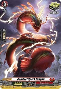 Conduct Spark Dragon (Holo) - D-BT01: Genesis of the Five Greats - Cardfight Vanguard card