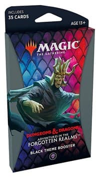 Adventures in the Forgotten Realms - Theme Booster [Black] - Adventures in the Forgotten Realms - Magic: The Gathering card