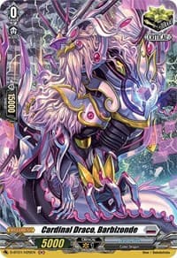 Cardinal Draco, Barbizonde (Holo) - D-BT01: Genesis of the Five Greats - Cardfight Vanguard card