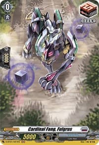 Cardinal Fang, Fulgrus (Holo) - D-BT01: Genesis of the Five Greats - Cardfight Vanguard card