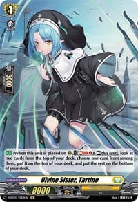 Divine Sister, Tartine (Holo) - D-BT01: Genesis of the Five Greats - Cardfight Vanguard card